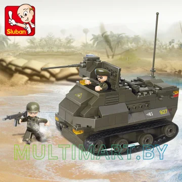 Конструктор Sluban M38-B0281 Бронетранспортёр (179 деталей) картинка 8